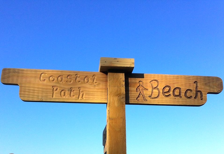 Beach-sign